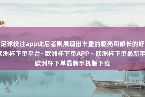 足球投注app此后者则展现出丰盈的躯壳和修长的好意思腿-欧洲杯下单平台- 欧洲杯下单APP - 欧洲杯下单最新手机版下载