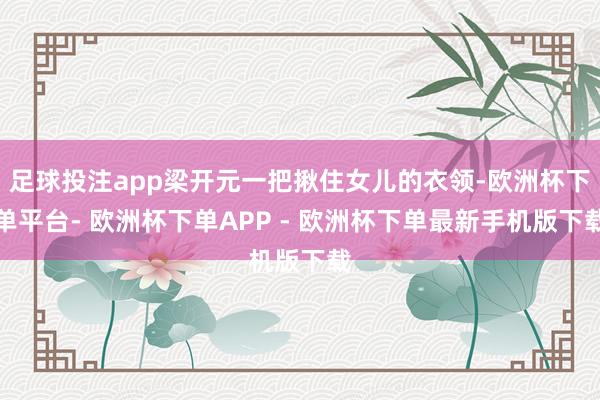 足球投注app梁开元一把揪住女儿的衣领-欧洲杯下单平台- 欧洲杯下单APP - 欧洲杯下单最新手机版下载